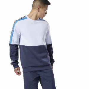 Reebok Meet You There Crew Sweatshirt Herren - Weiß - DE 703-EXB